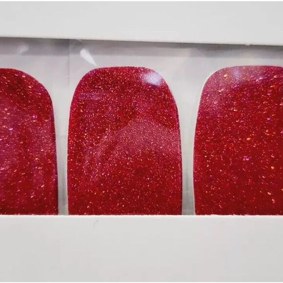 Cran-tastic Color Street Pink Glitter Press-On Nails/Cran-tastic - Picture 3 of 9